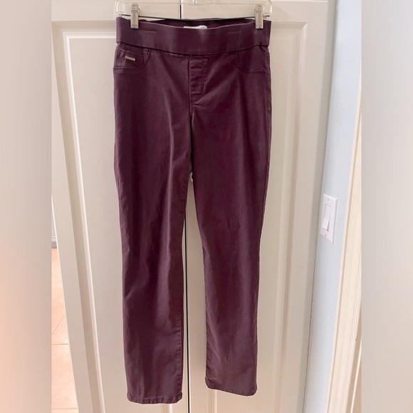 NINE WEST JEANS, HEIDI PULL-ON STRAIGHT, SIZE 4 - Picture 2 of 8